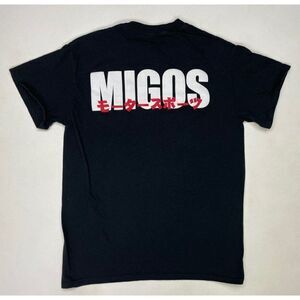 Migos Culture Graphic T-shirt Women Small Black Short Sleeve Rap Music